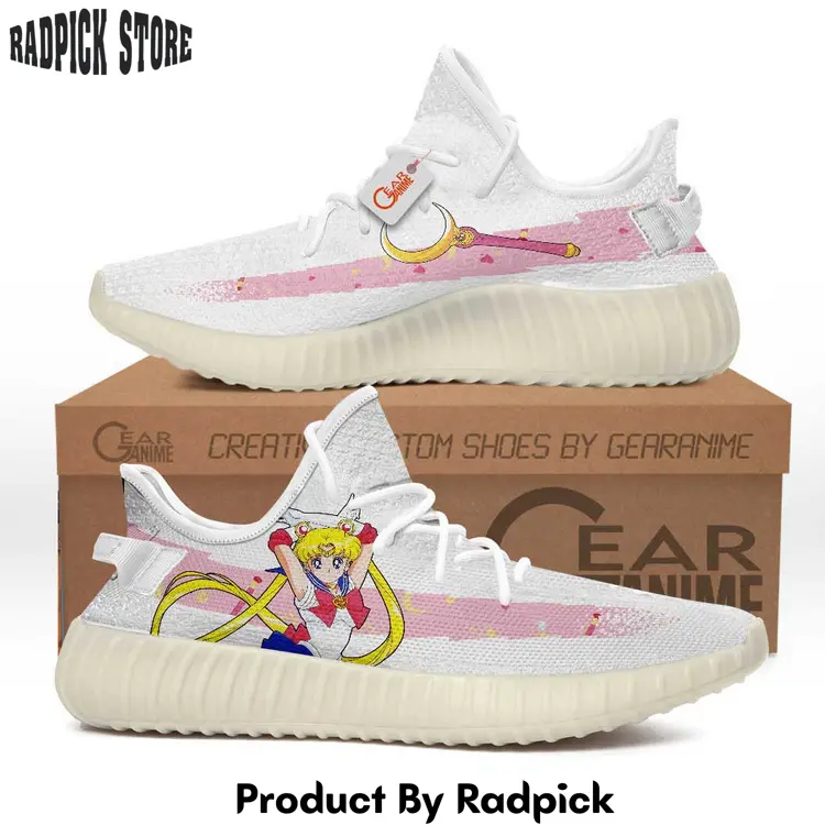 Usagi tsukino moon yeezy shoes anime sneakers  rp233233233